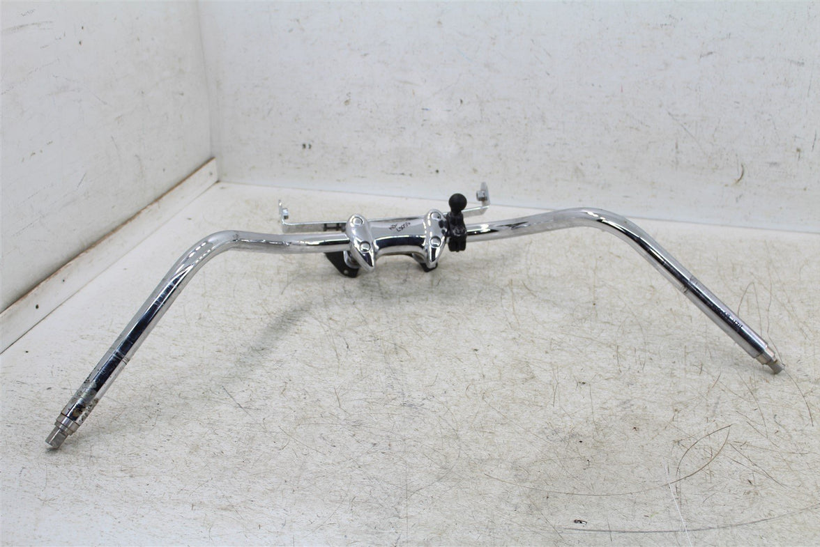 2007 Yamaha V Star 1100 Handlebar Bars Upper Triple Clamp Bar Mounts