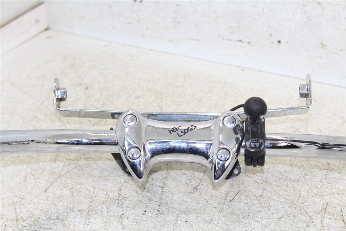 2007 Yamaha V Star 1100 Handlebar Bars Upper Triple Clamp Bar Mounts