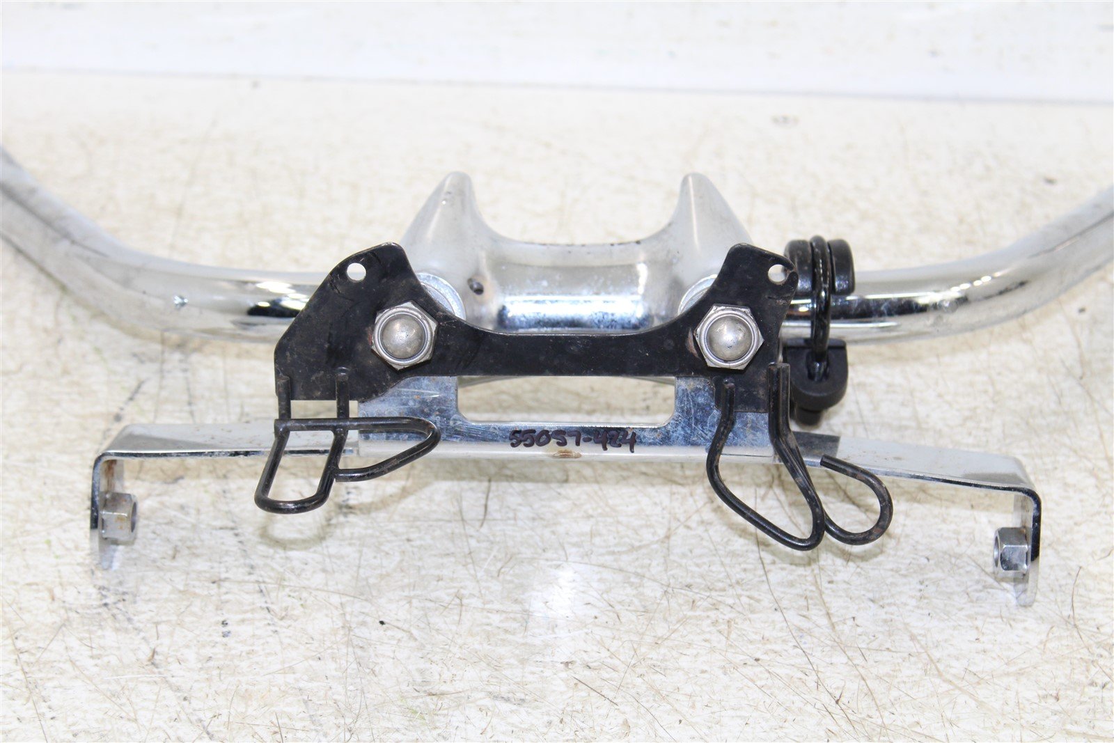 2007 Yamaha V Star 1100 Handlebar Bars Upper Triple Clamp Bar Mounts