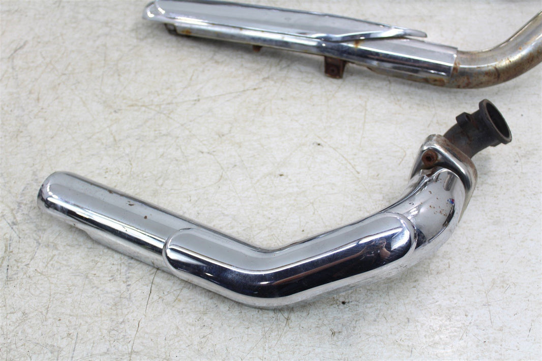 2007 Yamaha V Star 1100 Classic Exhaust Head Pipe Silencer Muffler