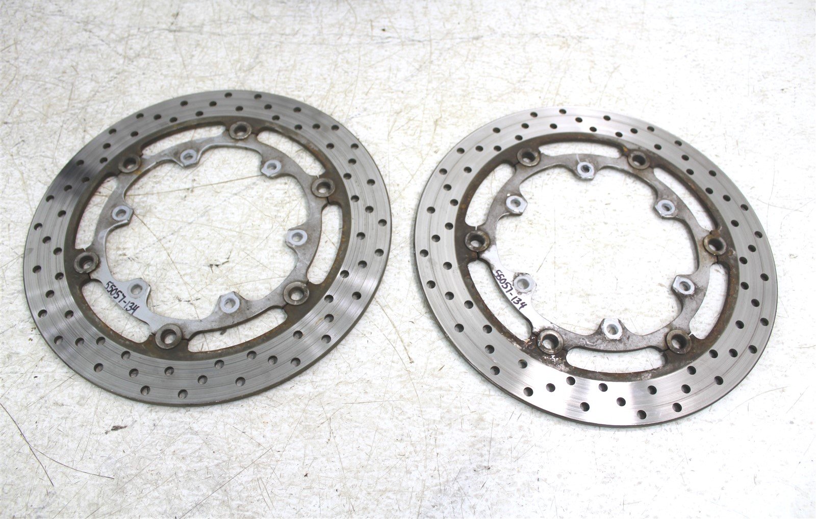 2007 Yamaha V Star 1100 Classic Front Brake Rotors Discs