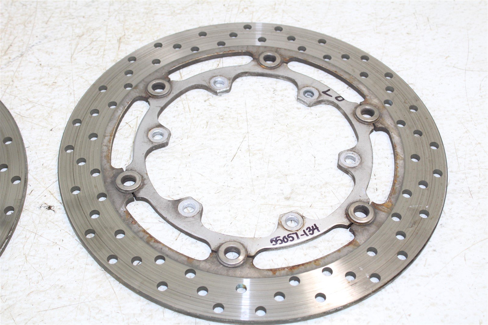 2007 Yamaha V Star 1100 Classic Front Brake Rotors Discs