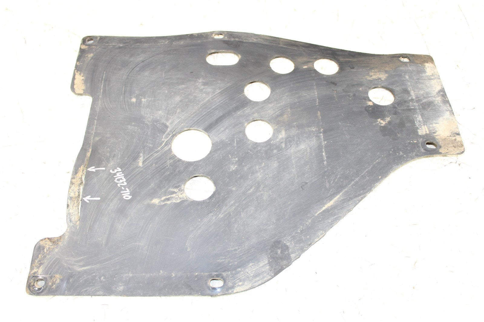2010 Polaris Trail Boss 330 Skid Plate Engine Swing Arm Chain Guard