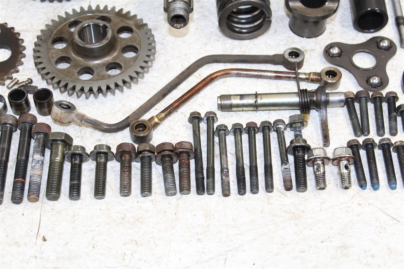 1995 Yamaha Wolverine 350 4x4 Transmission Gears Shift Shaft Forks Drum