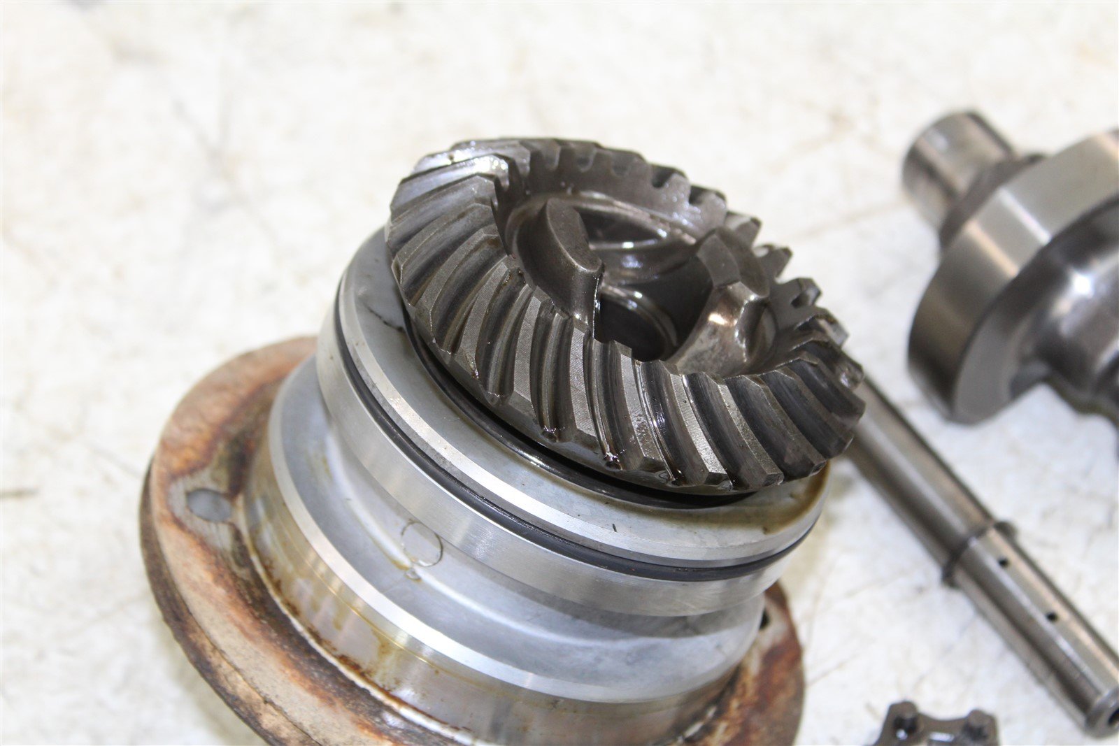 1995 Yamaha Wolverine 350 4x4 Transmission Gears Shift Shaft Forks Drum