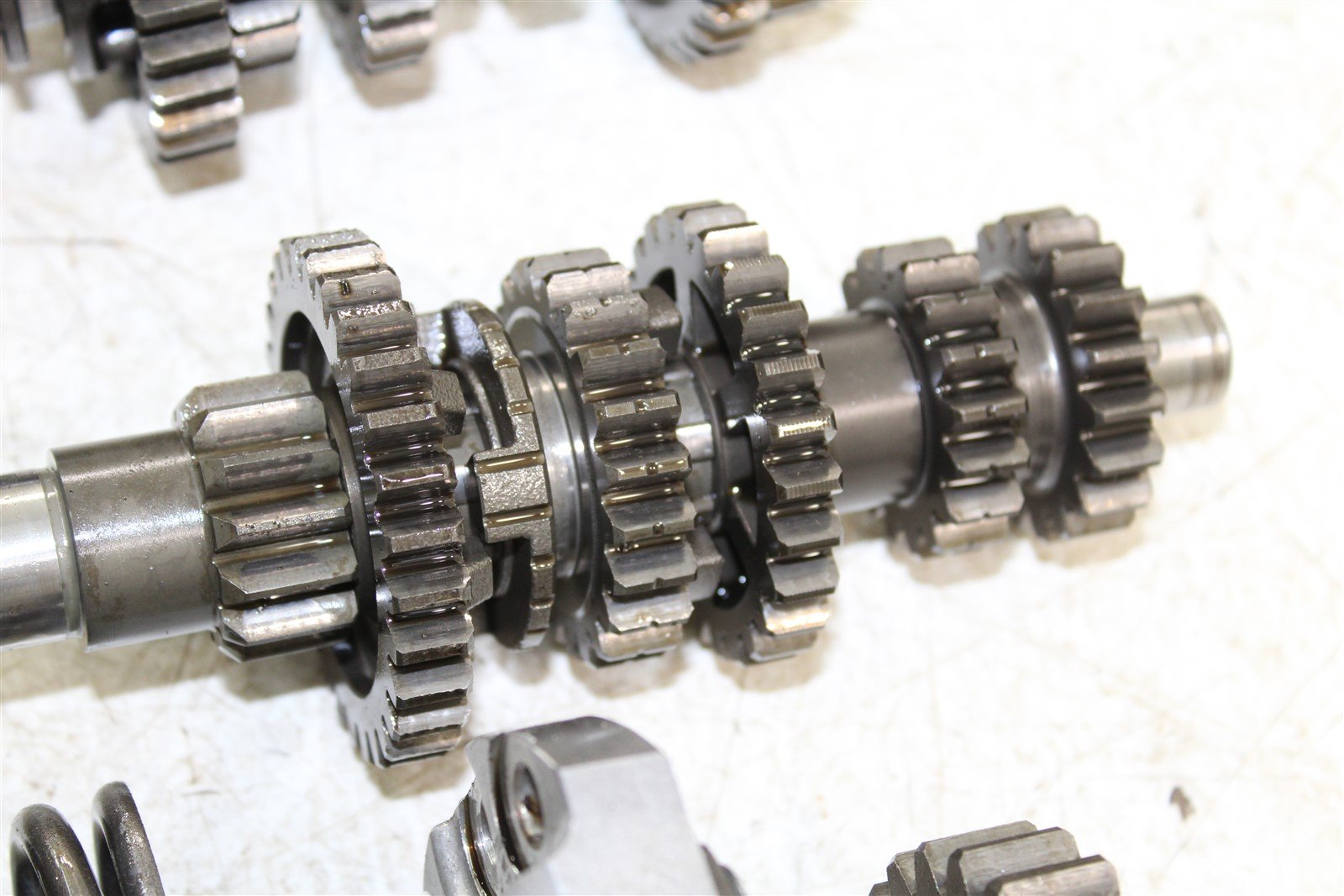 1995 Yamaha Wolverine 350 4x4 Transmission Gears Shift Shaft Forks Drum