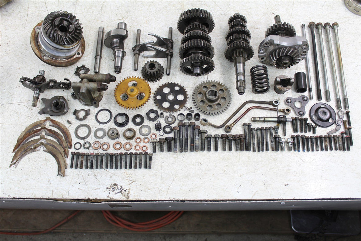1995 Yamaha Wolverine 350 4x4 Transmission Gears Shift Shaft Forks Drum