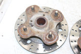 1995 Yamaha Wolverine 350 4x4 Front Hubs Brake Rotors