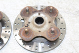 1995 Yamaha Wolverine 350 4x4 Front Hubs Brake Rotors