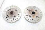 1995 Yamaha Wolverine 350 4x4 Front Hubs Brake Rotors