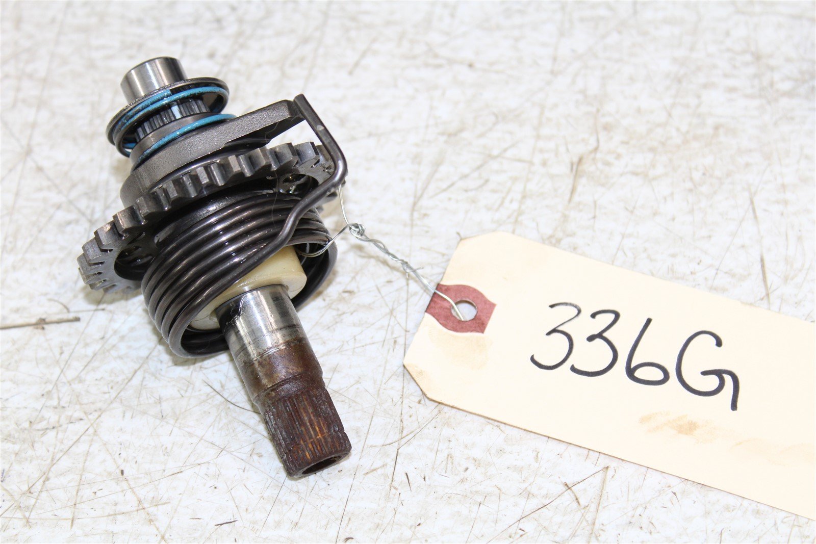 2014 Yamaha YZ 250F Kick Start Shaft Kicker Gear Spring
