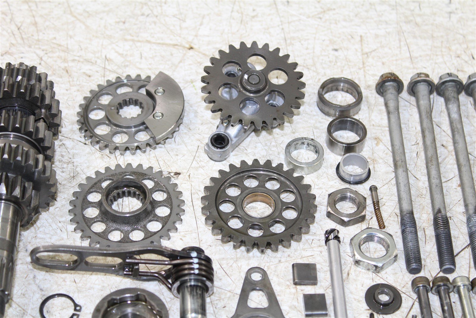 2014 Yamaha YZ 250F Transmission Gears Shift Shaft Forks Drum