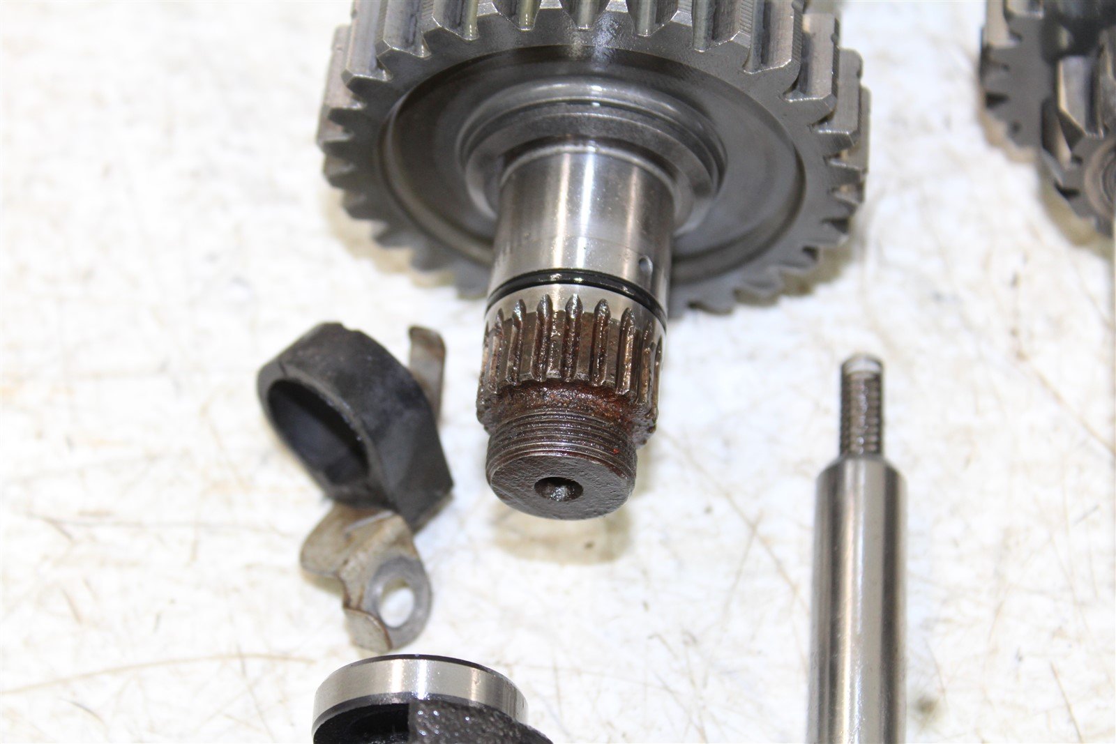 2014 Yamaha YZ 250F Transmission Gears Shift Shaft Forks Drum