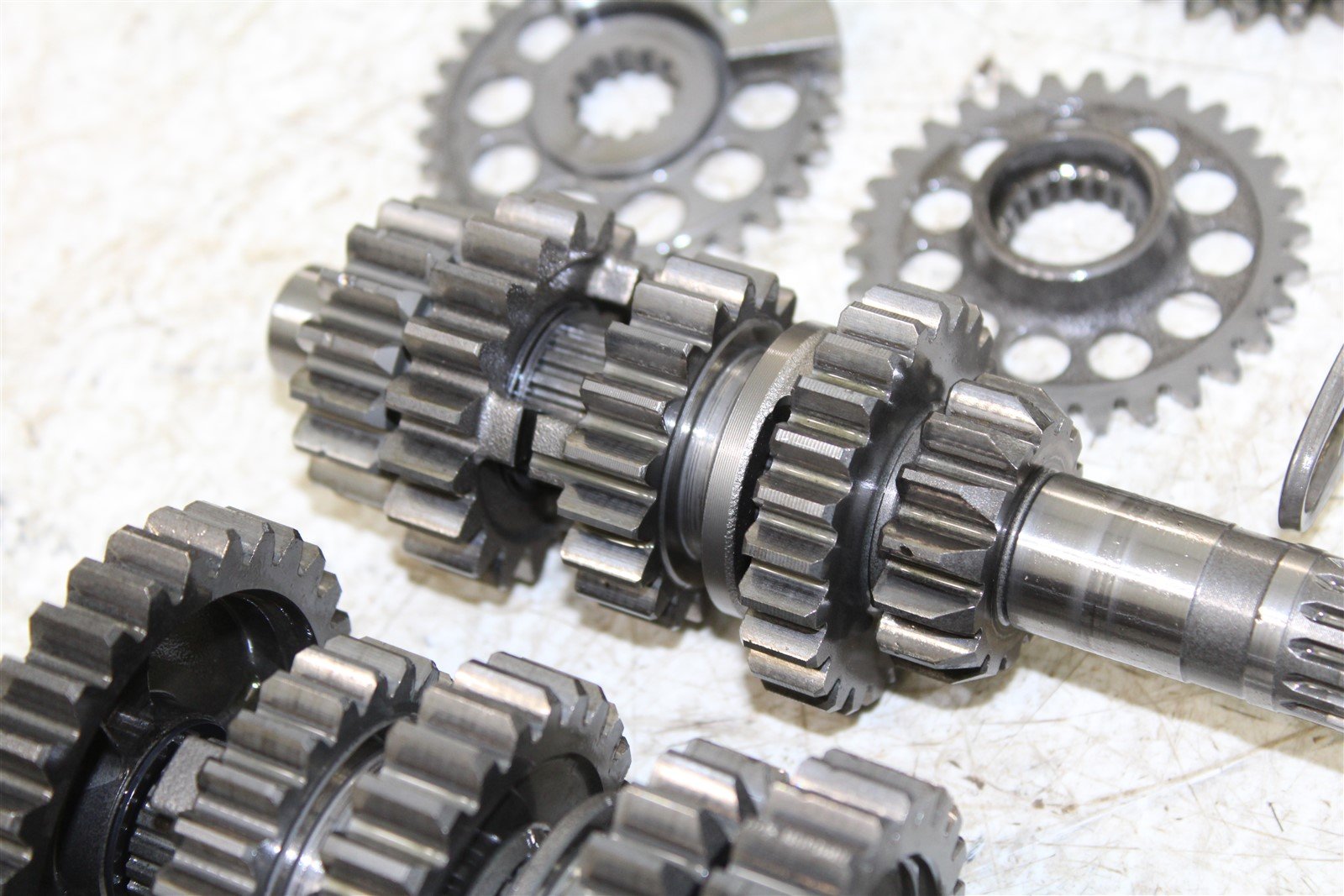 2014 Yamaha YZ 250F Transmission Gears Shift Shaft Forks Drum