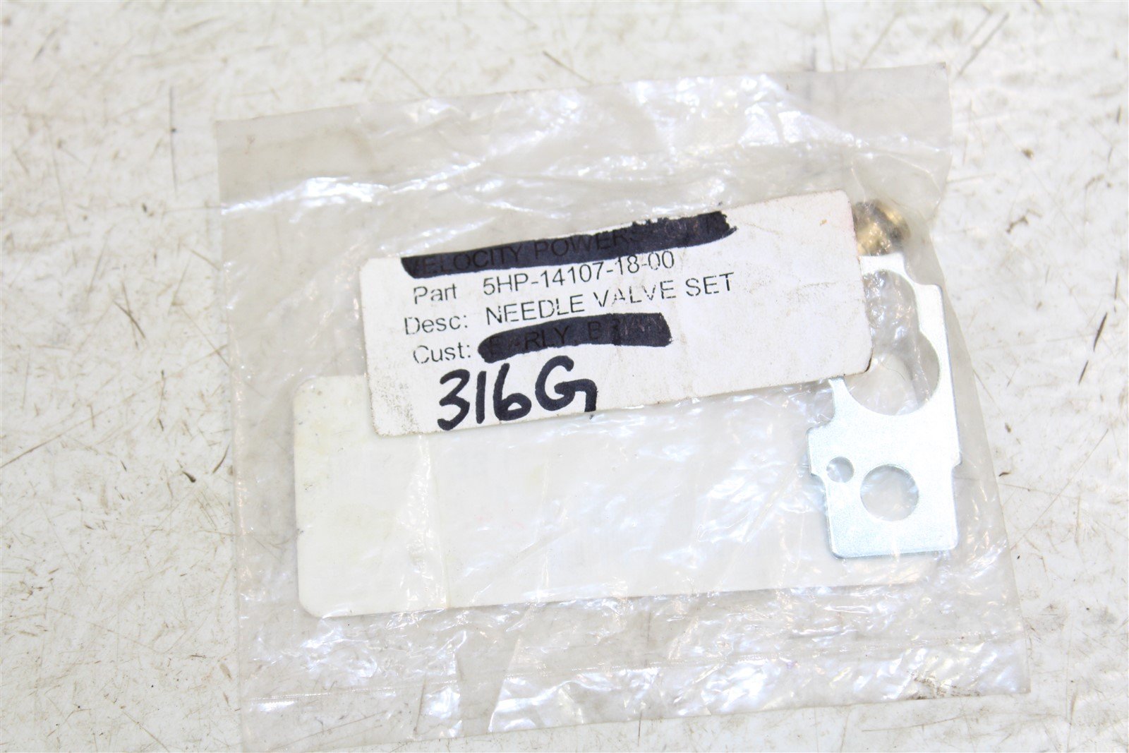 NOS Genuine Yamaha Carburetor Needle Valve Set NEW TTR125 OEM 5HP-14107-18