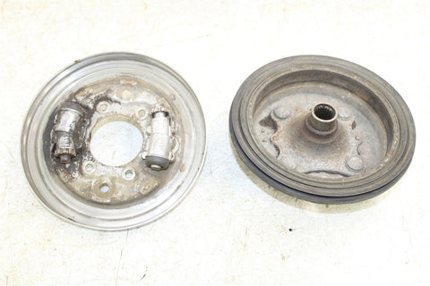 2004 Honda Rancher 350 FM 4x4 Front Right Brake Drum Backing Plate Panel Hub