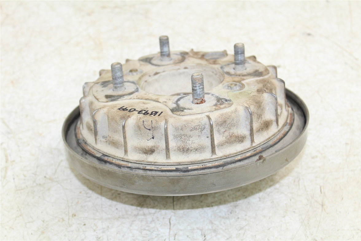 2004 Honda Rancher 350 FM 4x4 Front Right Brake Drum Backing Plate Panel Hub