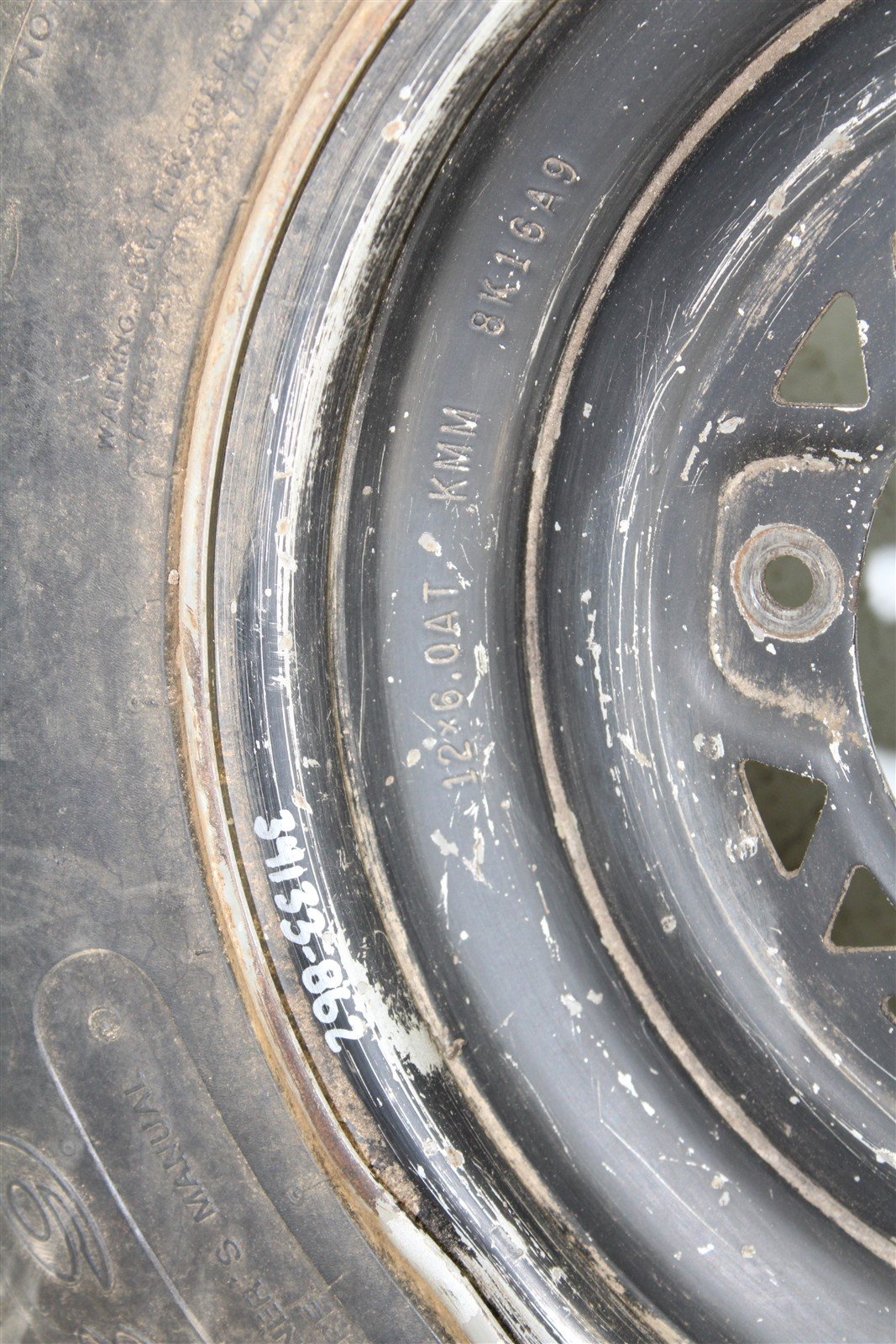 1999 Polaris Sportsman 500 4x4 Front Wheel Set Rims