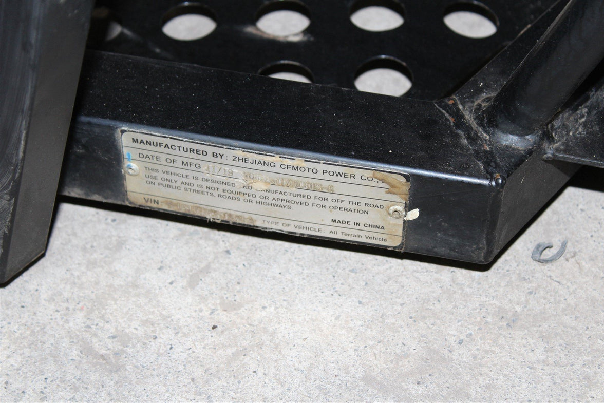 2019 CFmoto ZForce 1000 Main Frame Chassis EZ reg