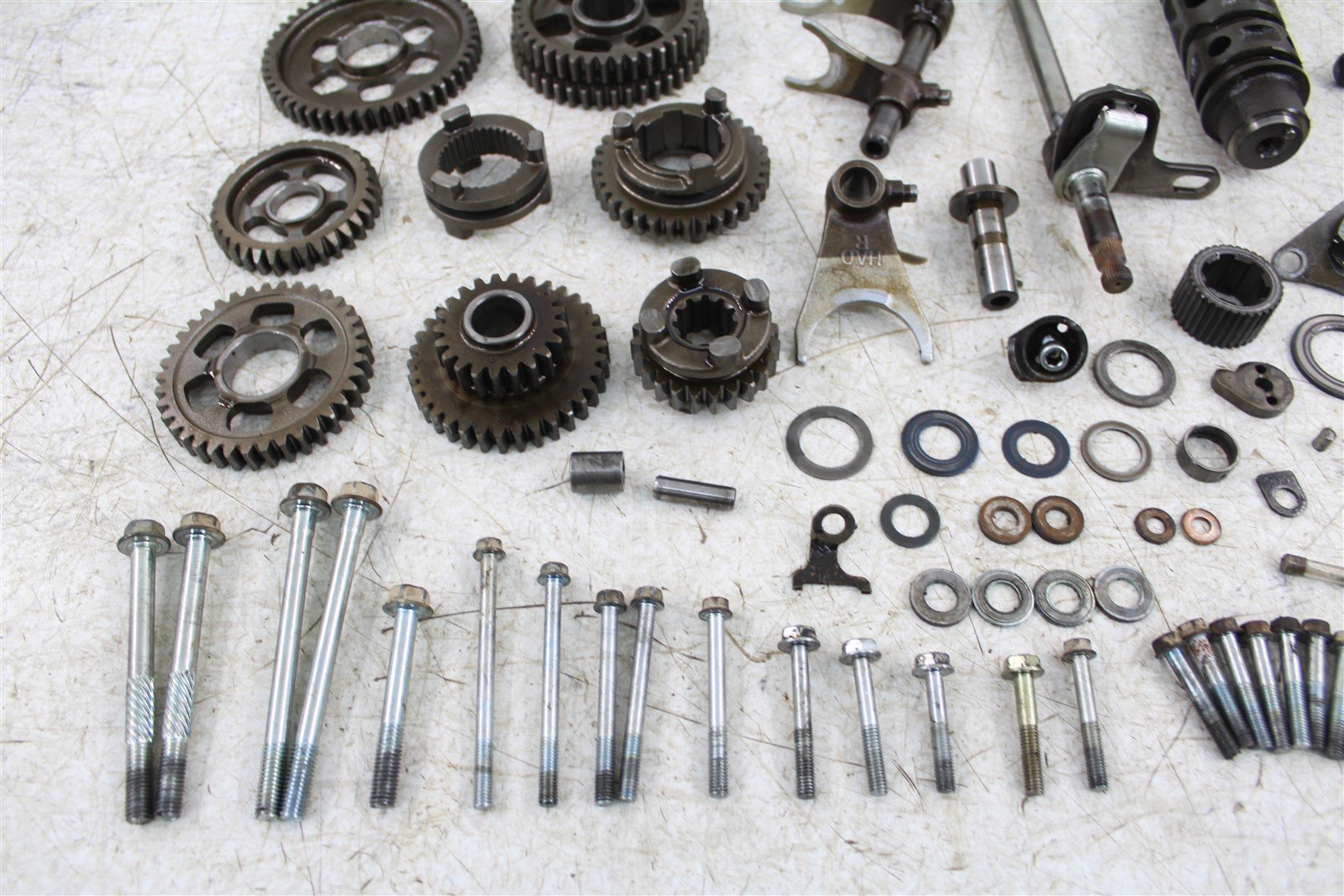 1999 Honda Fourtrax 300 4x4 Transmission Gears Shift Shaft Forks Drum