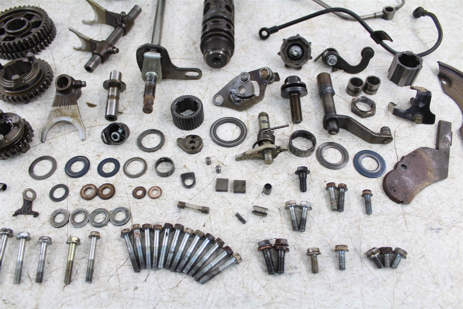 1999 Honda Fourtrax 300 4x4 Transmission Gears Shift Shaft Forks Drum