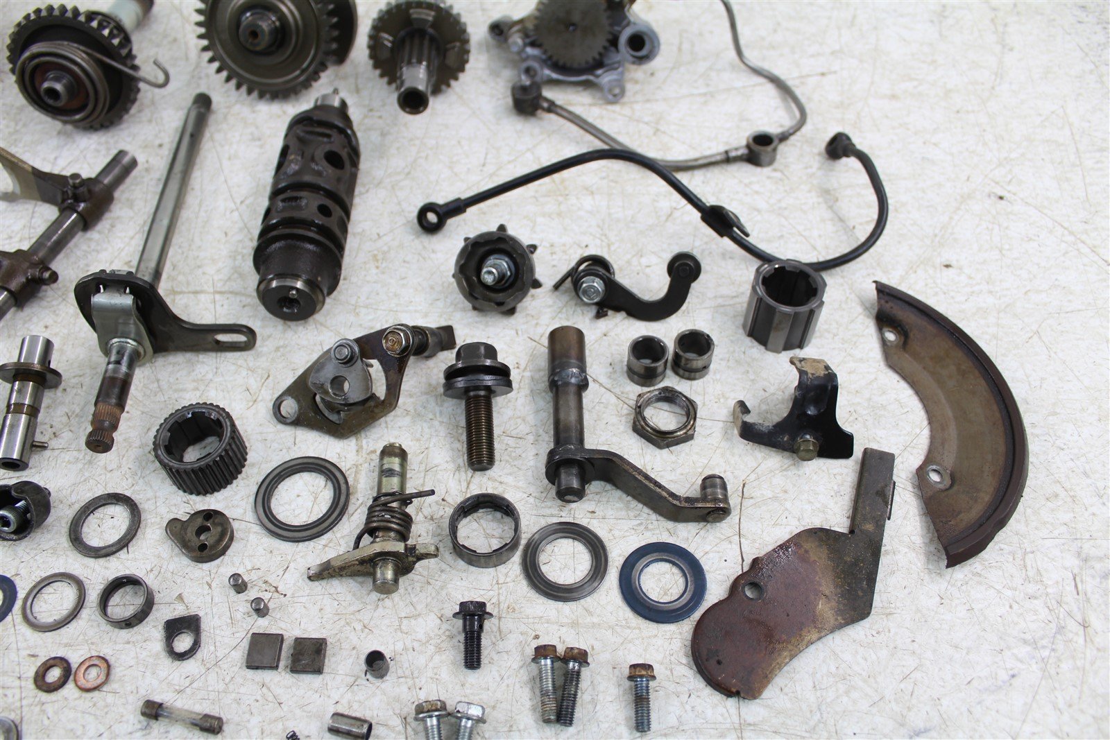 1999 Honda Fourtrax 300 4x4 Transmission Gears Shift Shaft Forks Drum