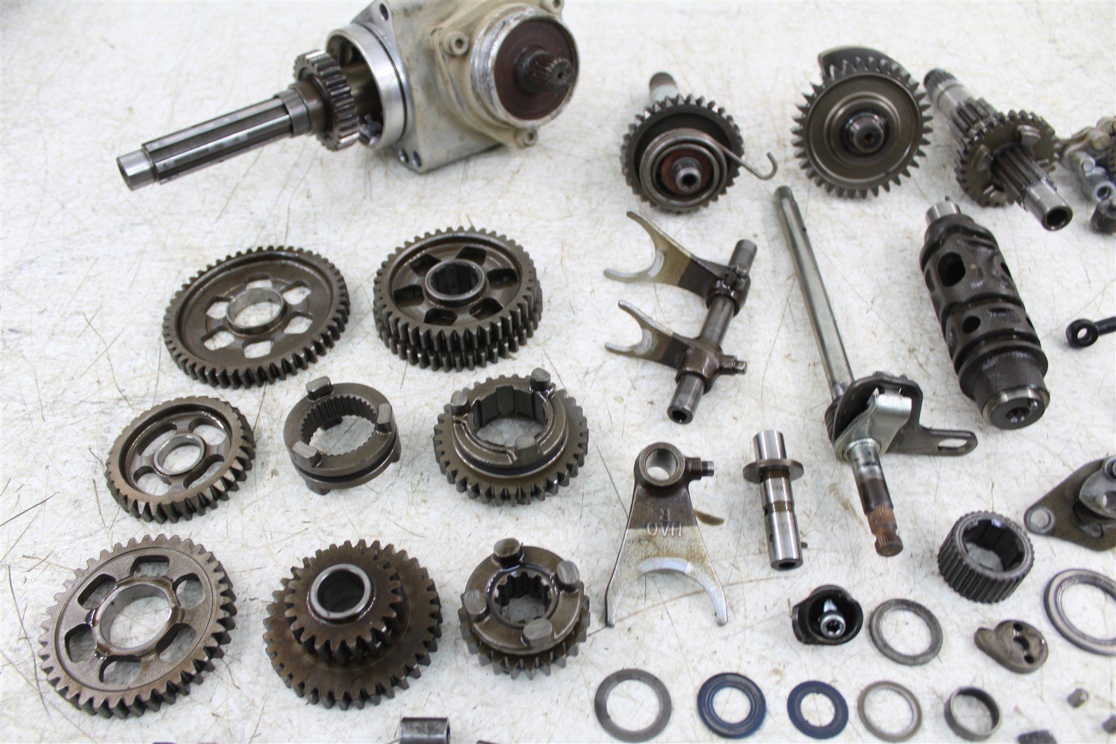 1999 Honda Fourtrax 300 4x4 Transmission Gears Shift Shaft Forks Drum