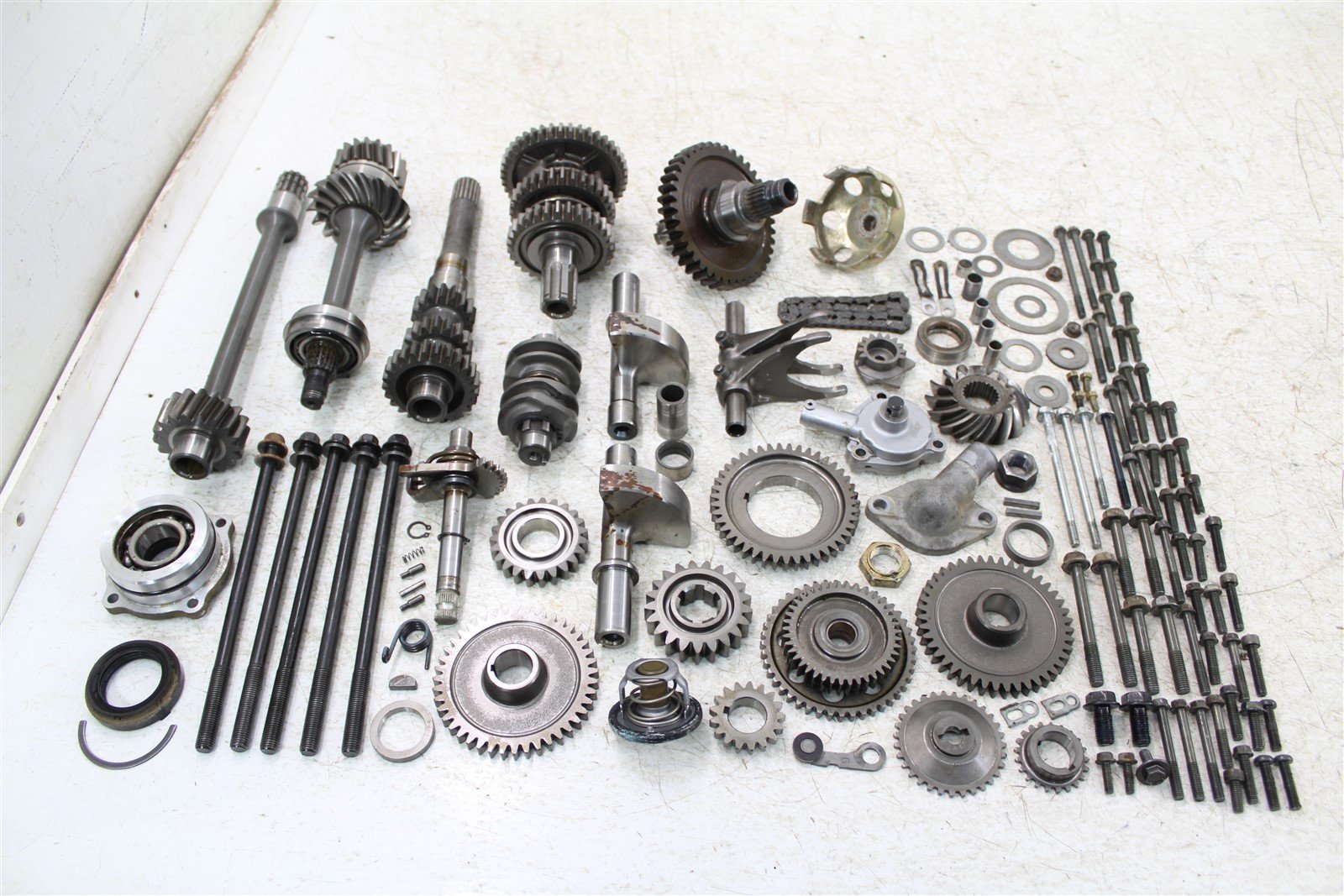 2005 Suzuki King Quad 700 4x4 Transmission Gears Shift Shaft Forks Drum