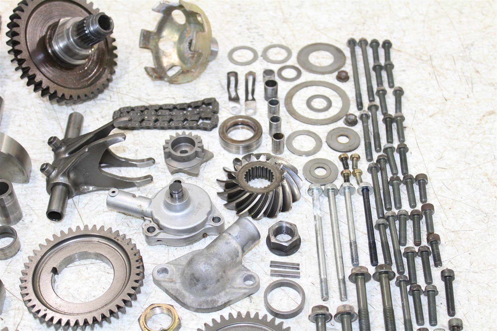 2005 Suzuki King Quad 700 4x4 Transmission Gears Shift Shaft Forks Drum