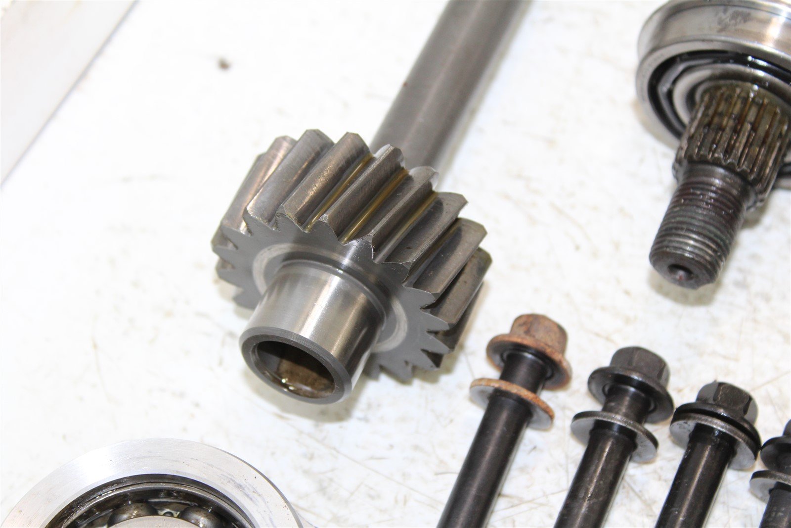 2005 Suzuki King Quad 700 4x4 Transmission Gears Shift Shaft Forks Drum
