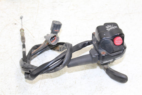 2005 Suzuki King Quad 700 4x4 Throttle Lever Housing w/ Cable