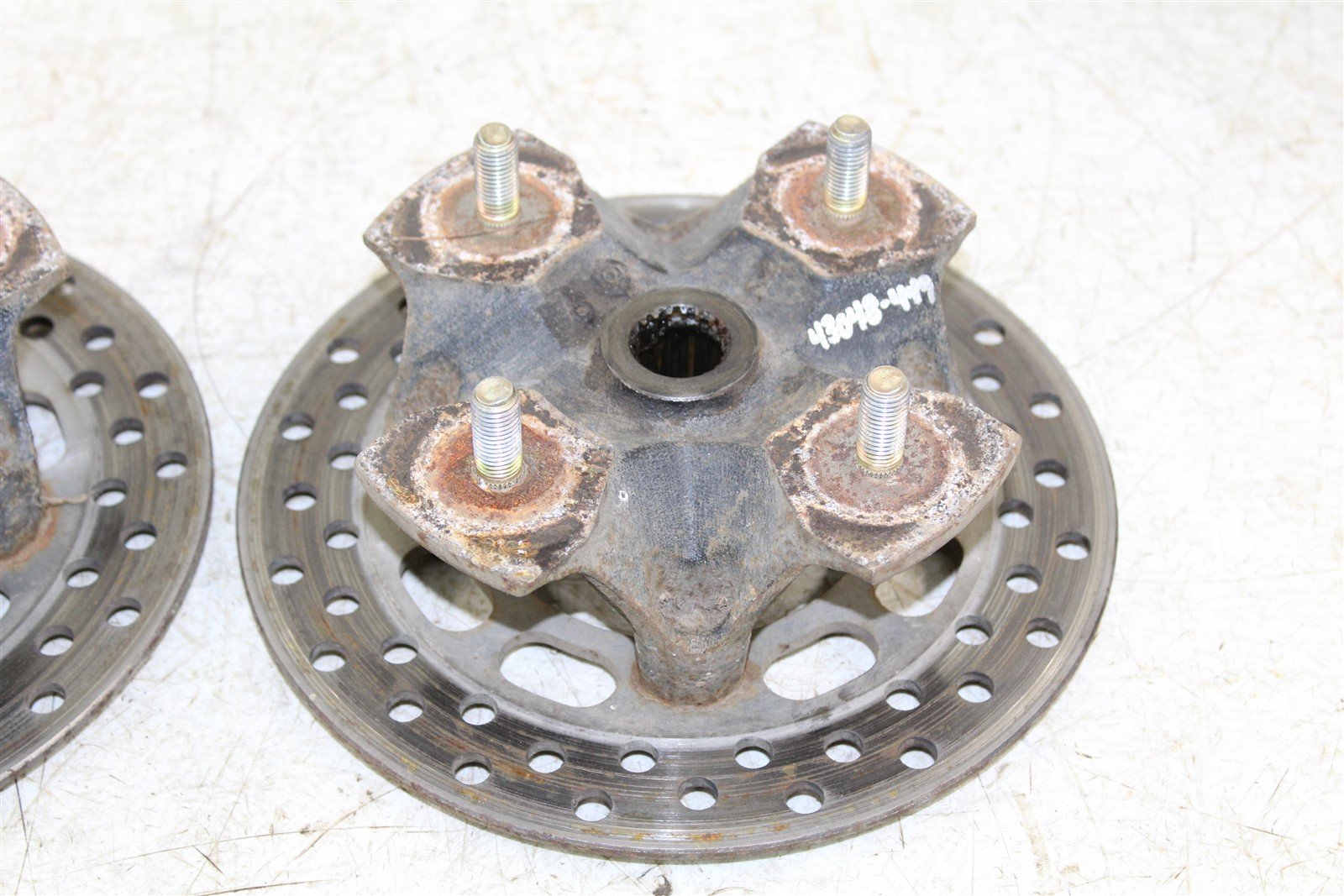 2005 Suzuki King Quad 700 4x4 Front Hubs Brake Rotors