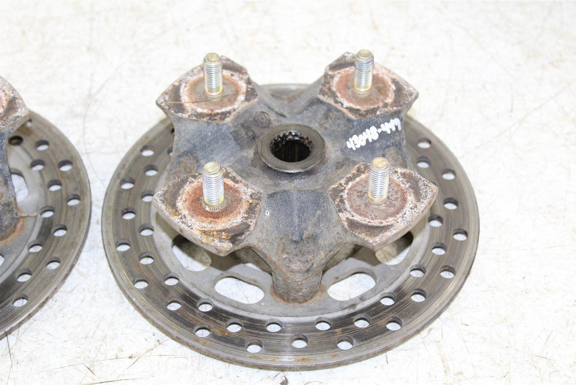 2005 Suzuki King Quad 700 4x4 Front Hubs Brake Rotors