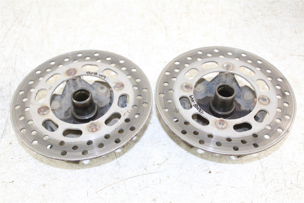 2005 Suzuki King Quad 700 4x4 Front Hubs Brake Rotors