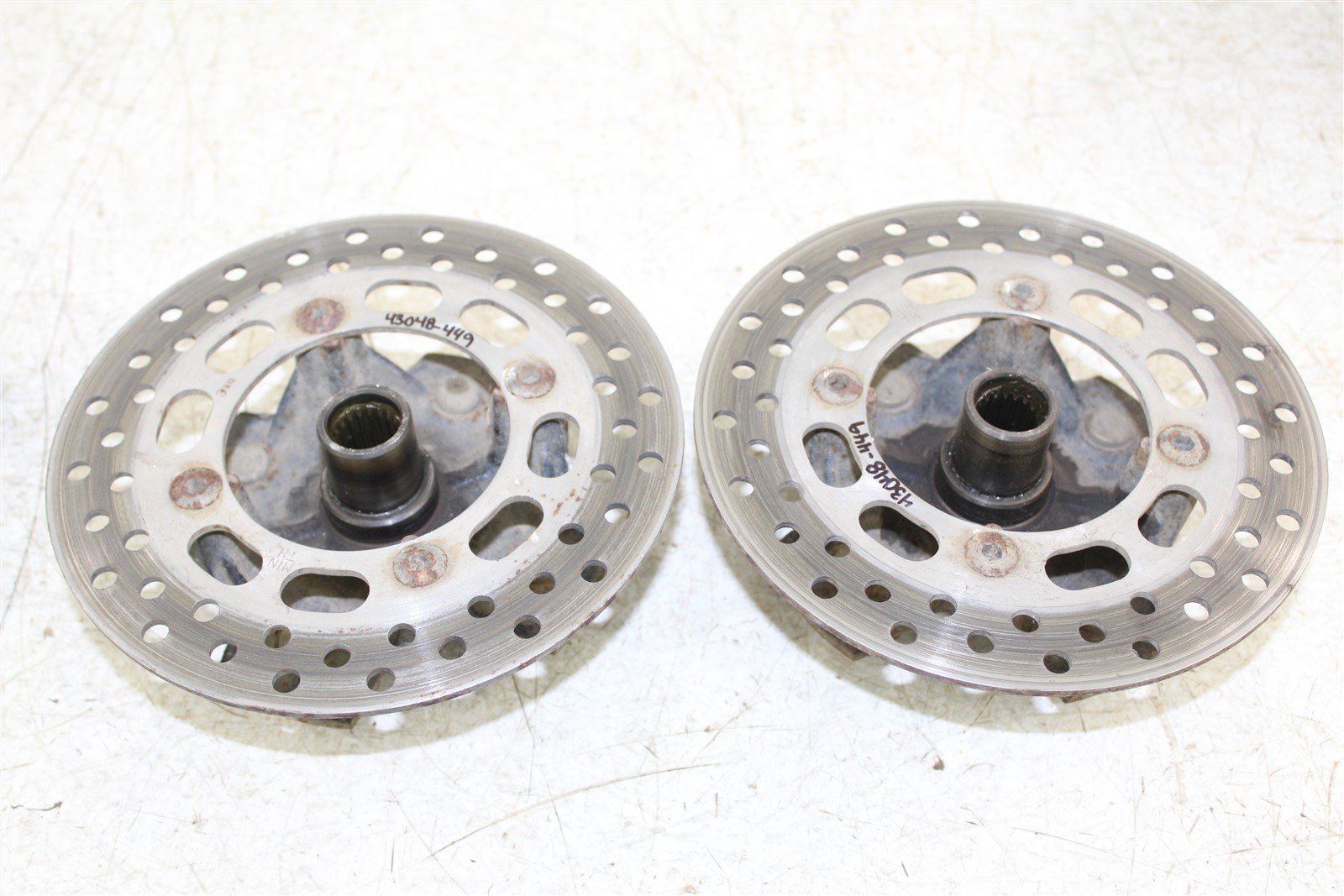 2005 Suzuki King Quad 700 4x4 Front Hubs Brake Rotors