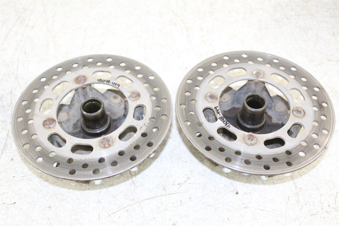 2005 Suzuki King Quad 700 4x4 Front Hubs Brake Rotors