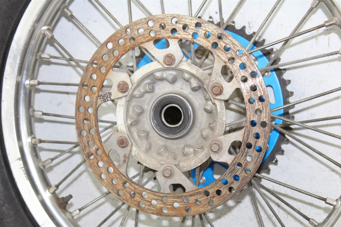 2001 Yamaha WR 250F Rear Wheel Rim w/ Brake Rotor