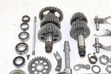 2001 Yamaha WR 250F Transmission Gears Shift Shaft Forks Drum