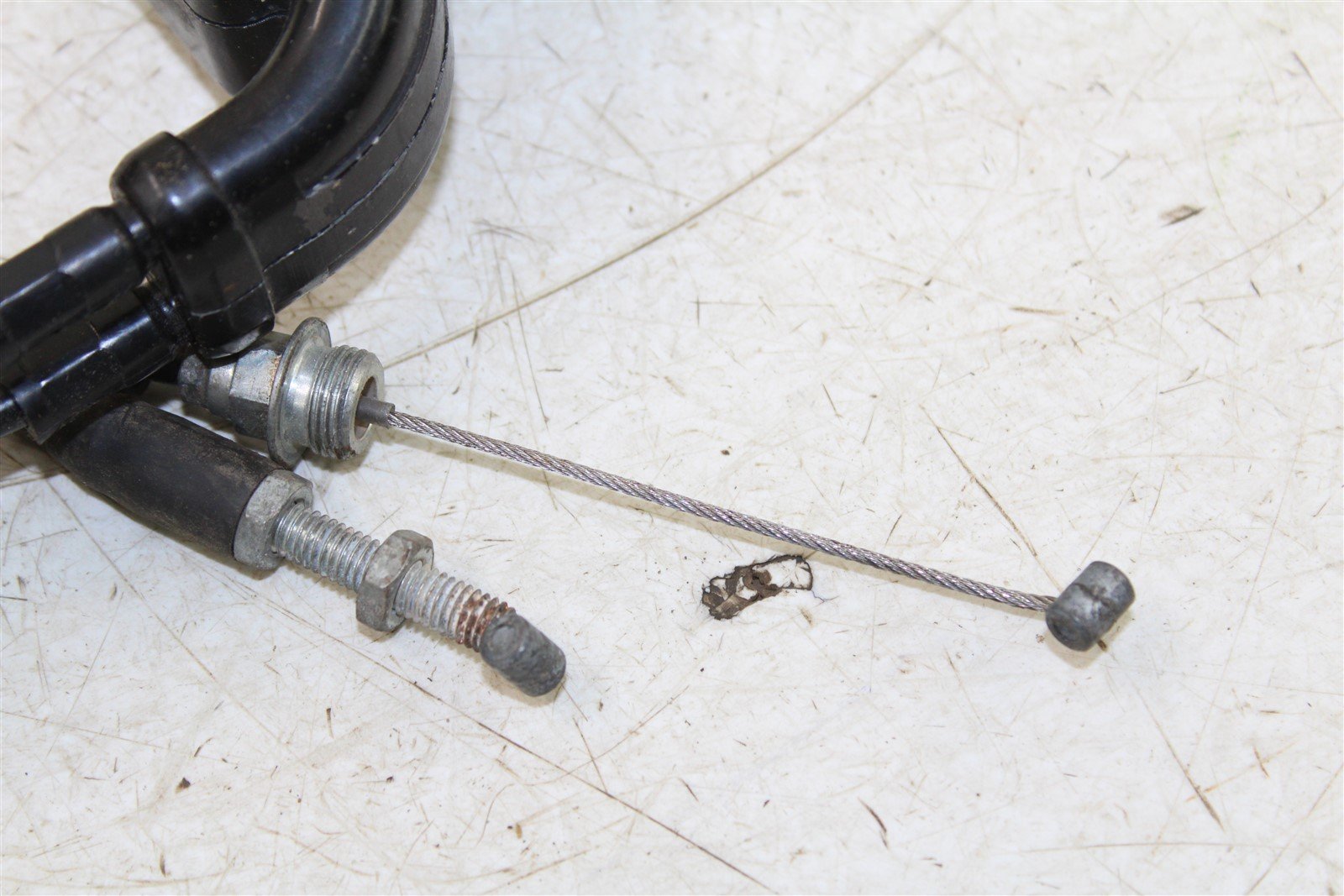 2001 Yamaha WR 250F Throttle Tube Housing w/Throttle Cables