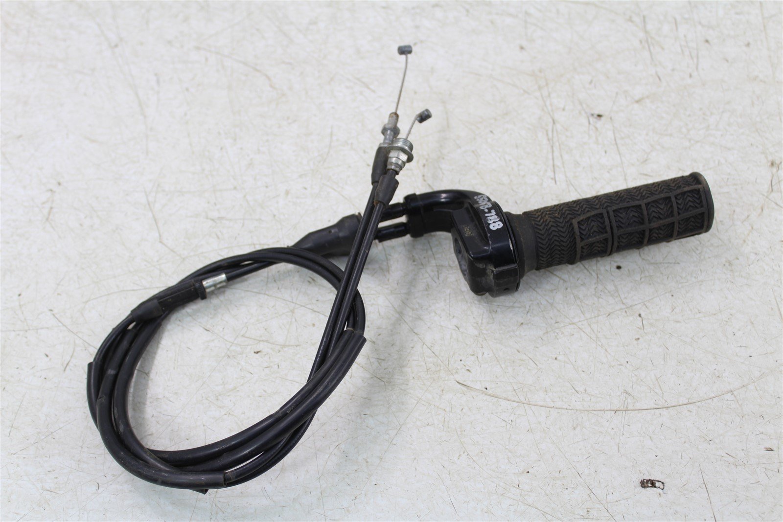 2001 Yamaha WR 250F Throttle Tube Housing w/Throttle Cables