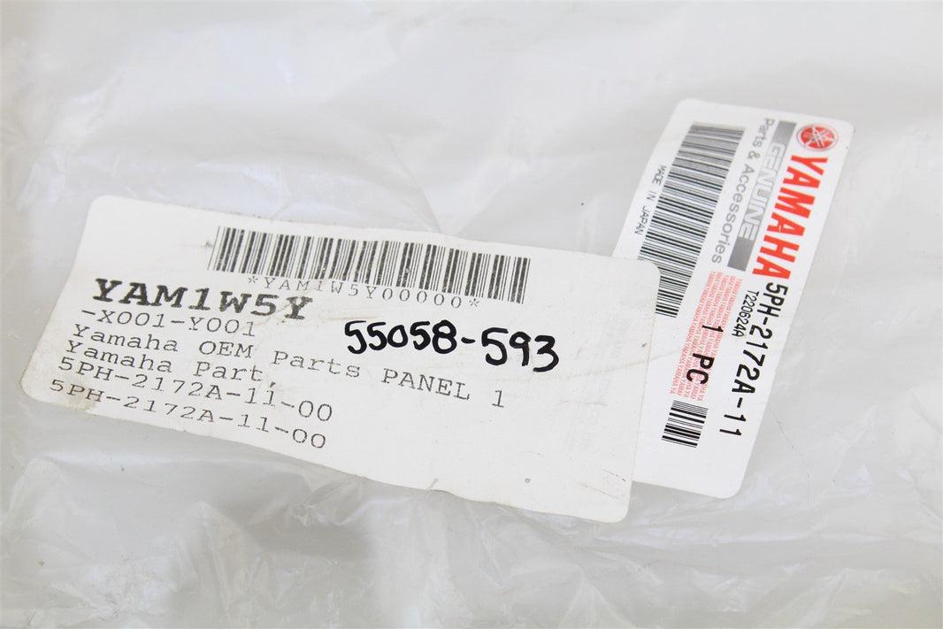 2001 Yamaha WR 250F Right Radiator Guards Louvers Plastics