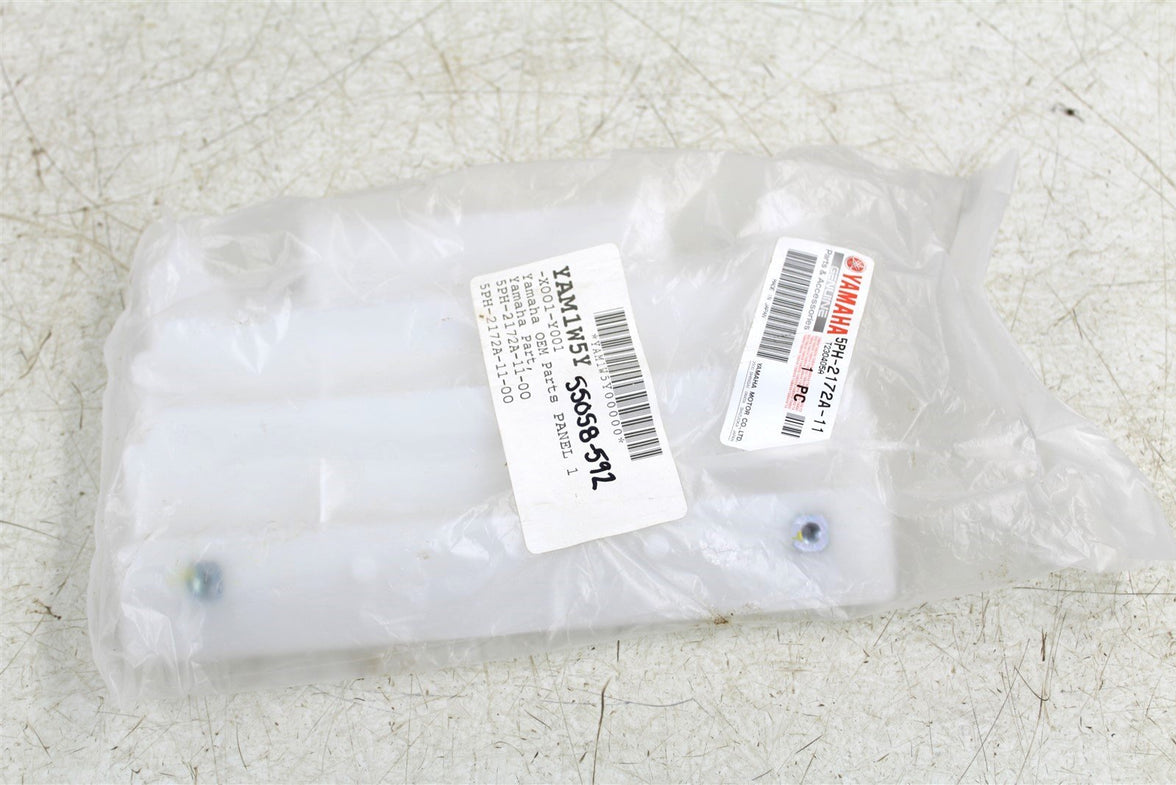 2001 Yamaha WR 250F Left Radiator Guards Louvers Plastics