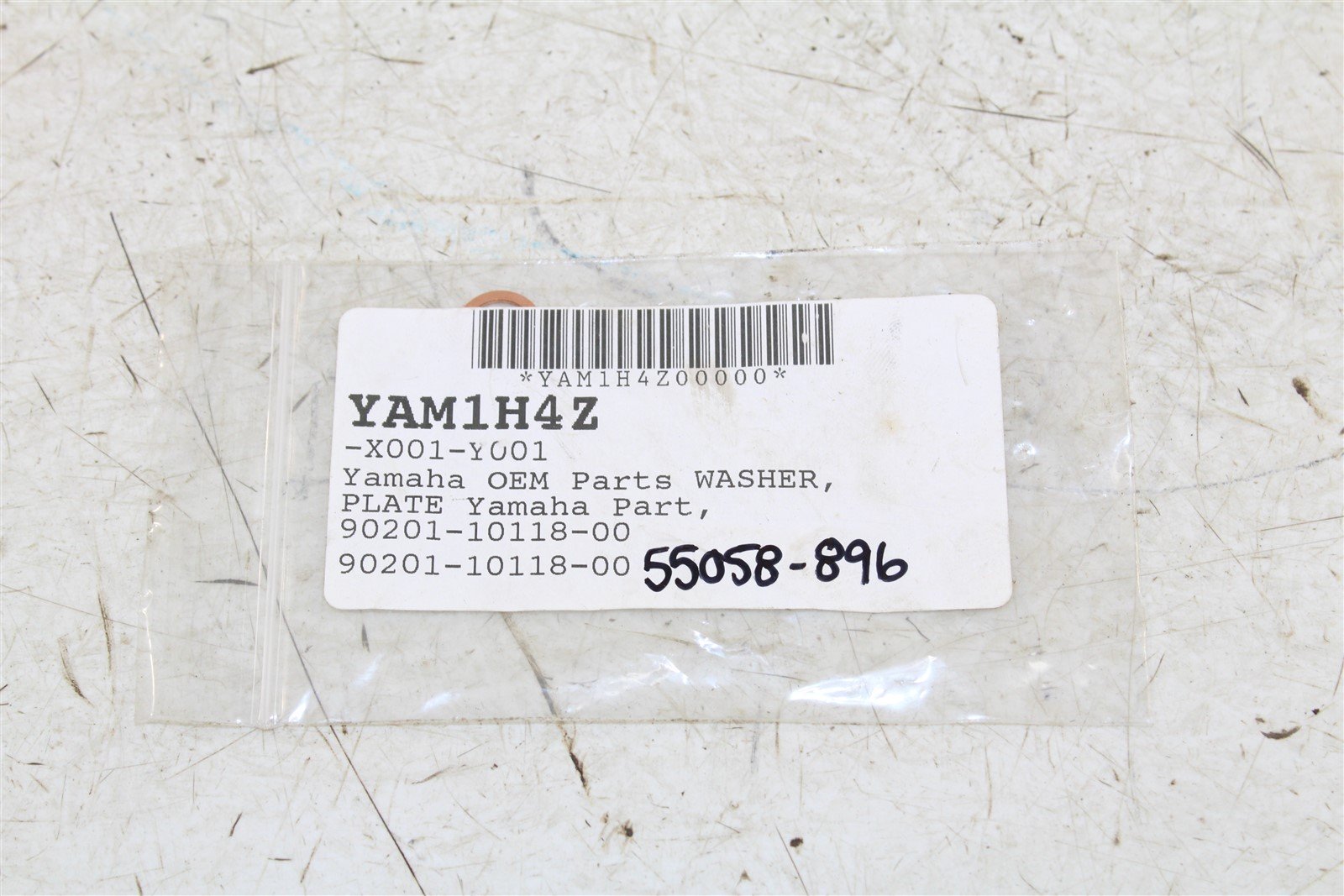 NOS Genuine Yamaha Plate Washer 90201-10118-00
