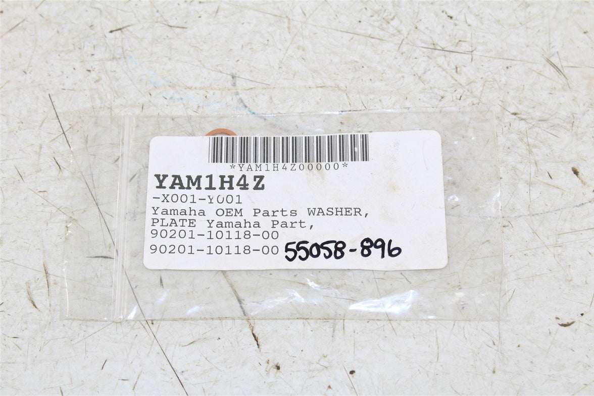 NOS Genuine Yamaha Plate Washer 90201-10118-00