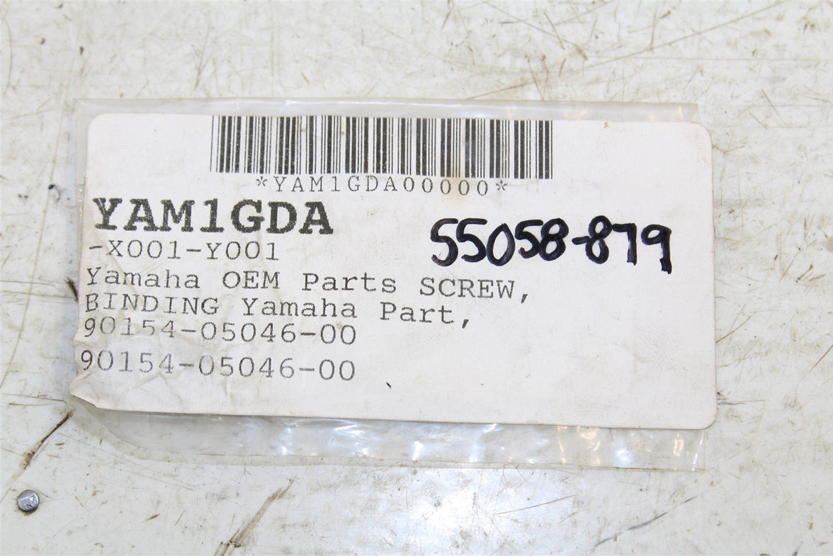 NOS Genuine Yamaha Binding Screw 90154-05046 QTY:2