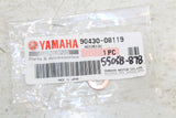 NOS Genuine Yamaha Copper Washer Gasket OEM 90430-08119 QTY:4