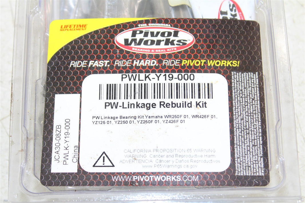 2001 Yamaha WR 250F Pivot Works Linkage Bearing Kit