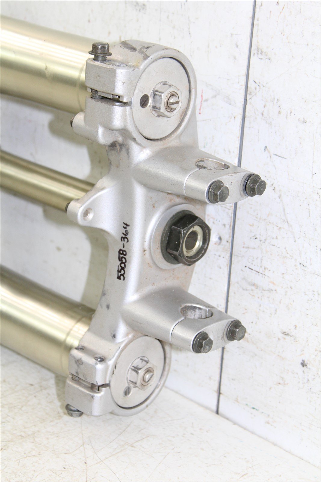 2001 Yamaha WR 250F Fork Tubes Front Suspension Triple Clamps