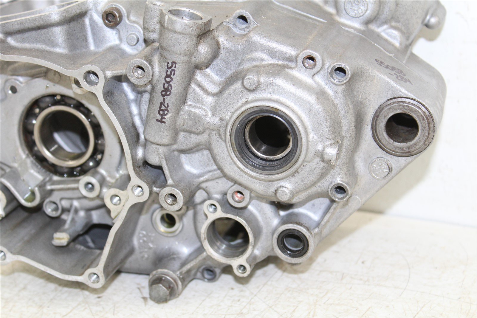2001 Yamaha WR 250F Engine Cases Crankcase Left Right