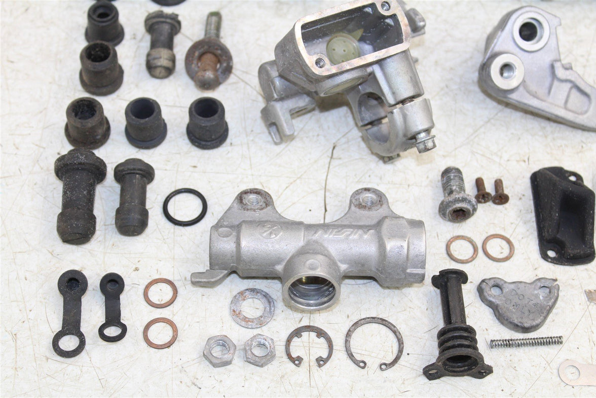 2001 Yamaha WR 250F Brake Parts Kit Front Rear Caliper Master Cylinder Cap